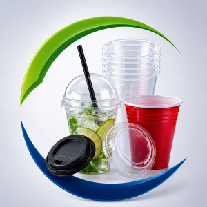 PLASTIC CUPS & LID